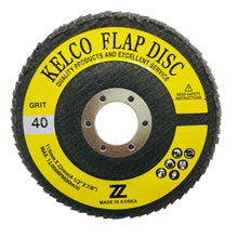 Load image into Gallery viewer, 4-1/2" X 7/8" - Kelco Jetty Flap Disc - Zirconia Alumina