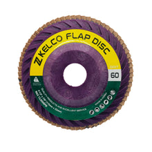 Load image into Gallery viewer, 4-1/2" X 7/8" - Kelco Plastic Trimmable Flap Disc Abrasive