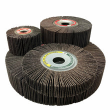 Load image into Gallery viewer, 3-1/2&quot; X 1&quot; X 5/8&quot; - Kelco Unmounted Flap Wheel, Aluminum Oxide, Resin-Bonded
