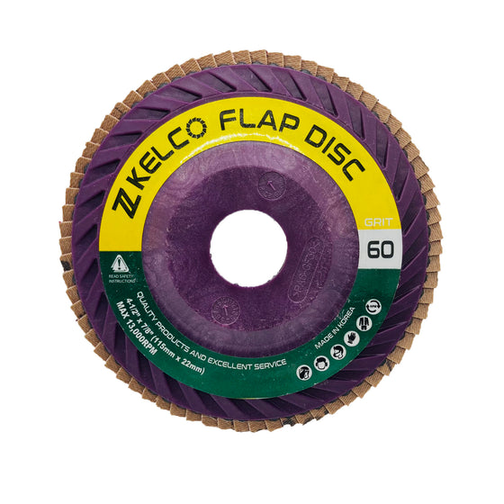 Diamond Flap Sanding Disc, 60 Grit - Mass Flow Sourcing, LLC